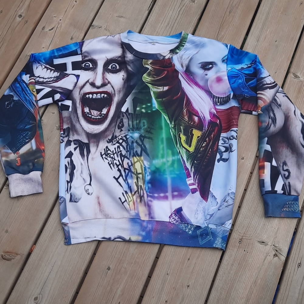 Harley‎ Quinn & Joker sweatshirt